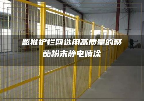 监狱护栏网选用高质量的聚酯粉末静电喷涂